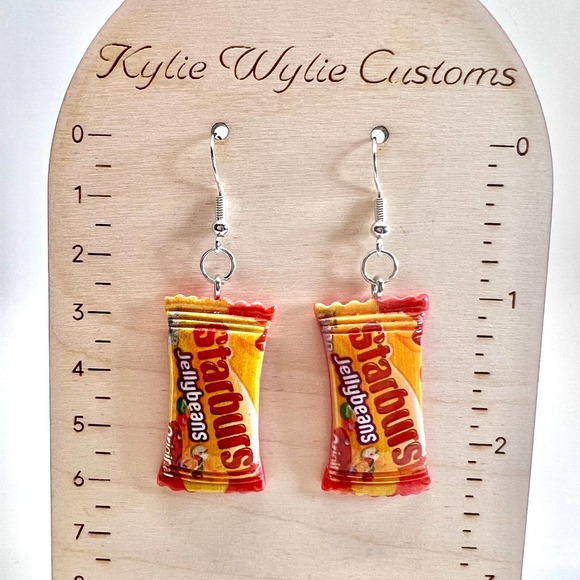 Starburst Earrings - Candy Earrings - Jelly Bean Earrings - Easter Earrings - Picture 8 of 8